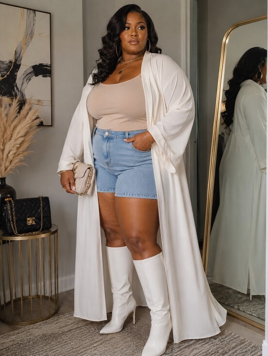 INC International Concepts Shoes - INC International Concepts White Knee-High Heeled Boots